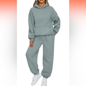 2 Piece Oversized Sweat Set